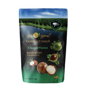 AUSTRALIAN MACADAMIAS COCONUT PANDAN 225G