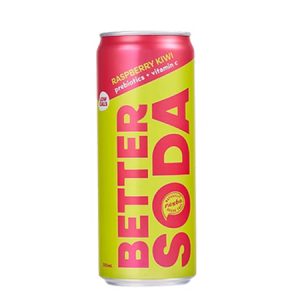 BETTER SODA RASPBERRY KIWI 330ML
