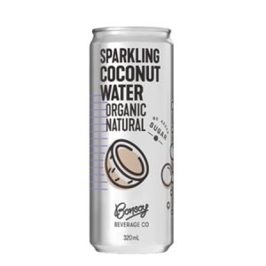 BONSOY-SPARKLING COCONUT WATER NATURAL 320ML