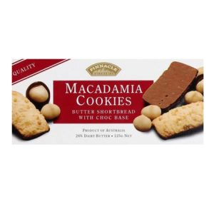 MACADAMIA PURE BUTTER SHORTBREAD 125G