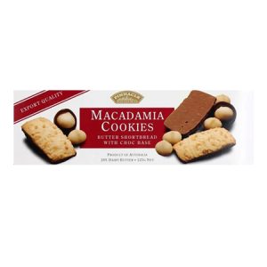 MACADAMIA WITH CHOC BASE 125G