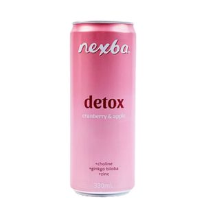 NEXBA DETOX CRANBERRY & APPLE 330ML