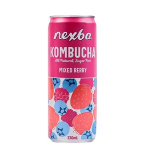 NEXBA KOMBUCHA MIXED BERRY 330ML