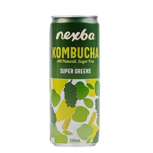 NEXBA KOMBUCHA SUPER GREENS 330ML