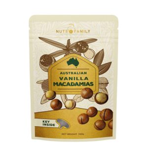 ROASTED MACADAMIAS 240G