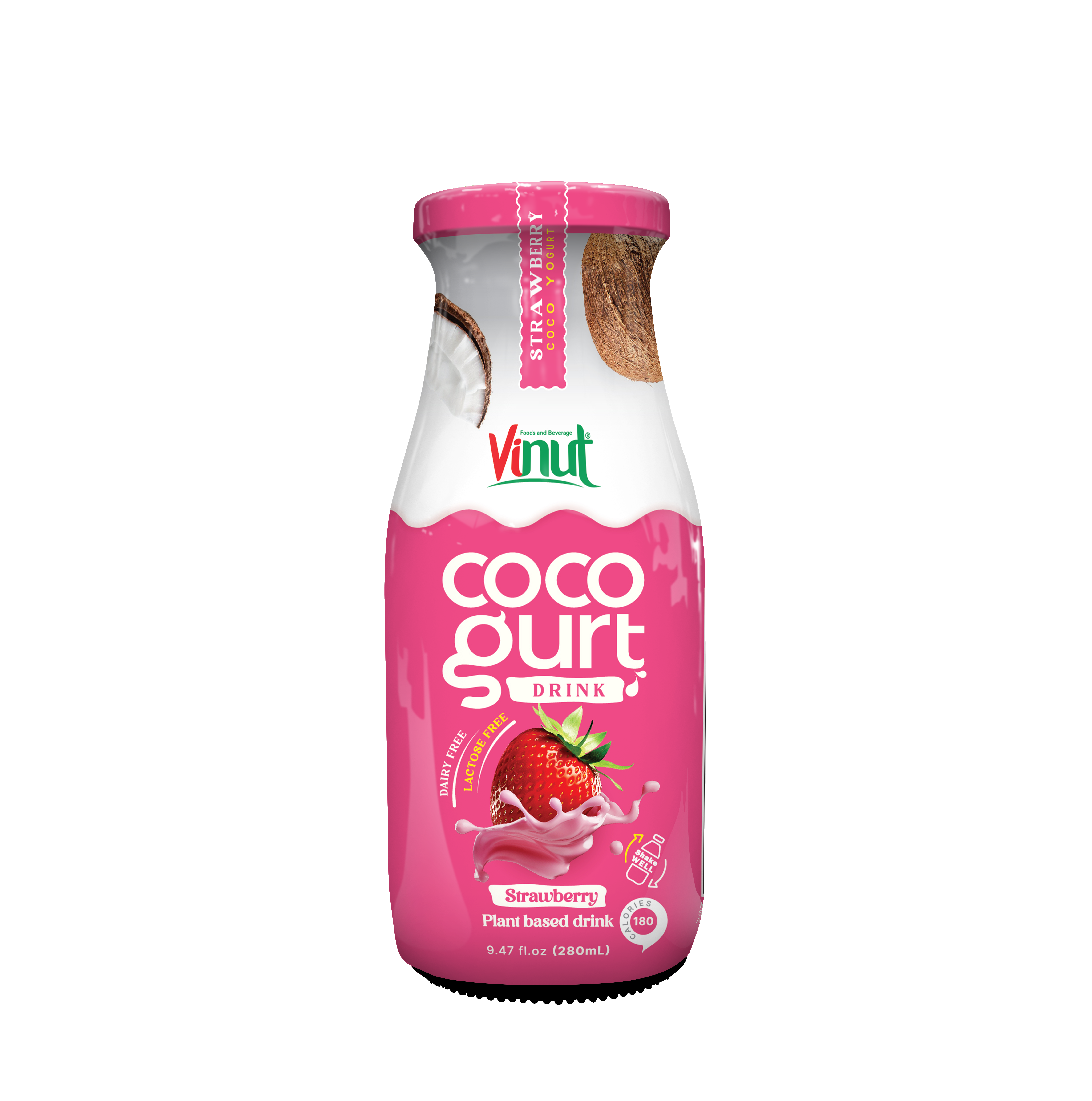 Vinut Cocogurt Drink Strawberry