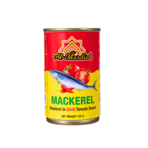 Al-Mardiah Mackerel in Tomato Sauce Chili 155g